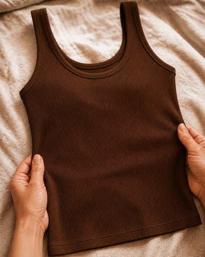 The Cotton Cami with Built-In Bra